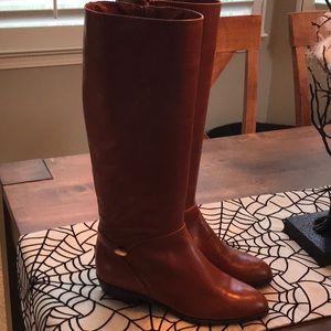 Tall women leather riding boots size 6M